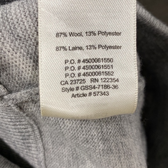 Aritzia Wilfred free wool skirt gray midi - Picture 5 of 7